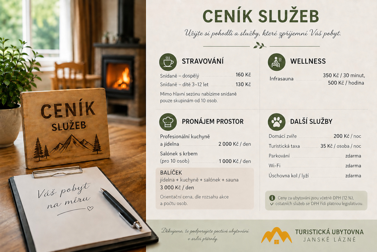 Ceník služeb