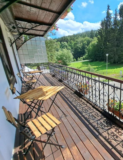 Balkon pokoje č. 11