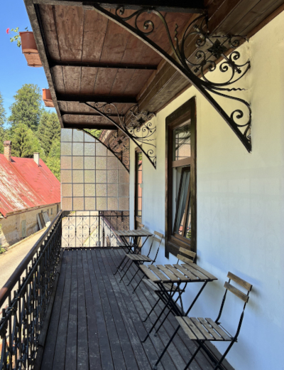 Balkon pokoje č. 12